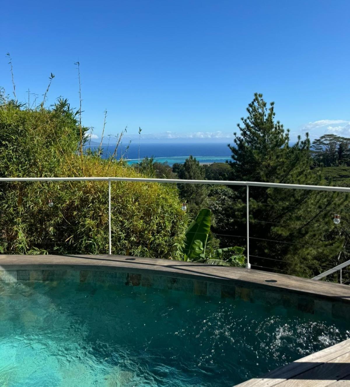 Logement Cosy Avec Piscine Et Vue Tahiti Punaauia 外观 照片